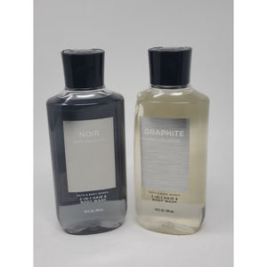 Body Bath Works Wash 10 Oz Hair Mens Gel Shower 2 In 1 Collection Set Bundle
